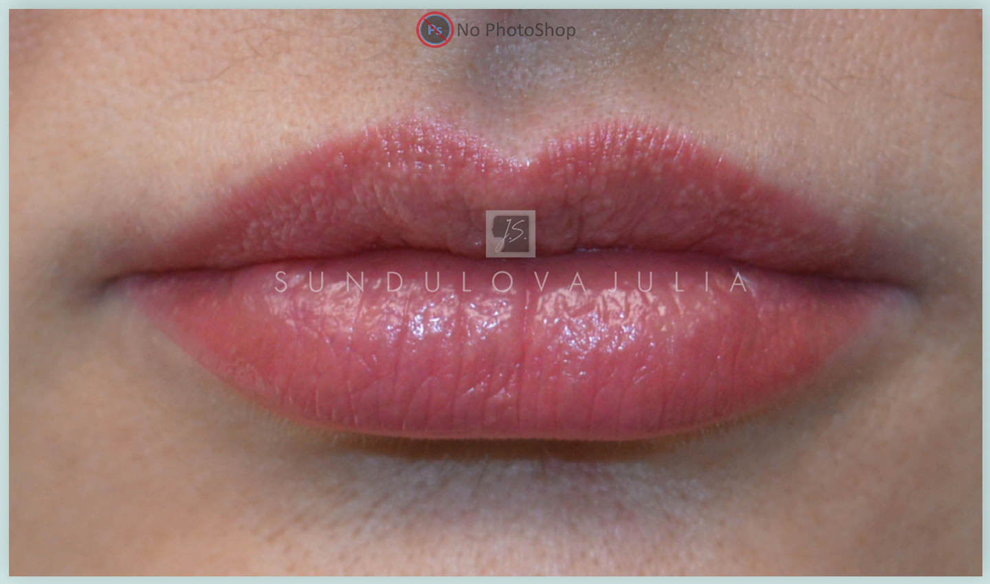 Перманентный макияж губ от Юлии Сундуловой, прозрачное заполнение. |Long-Time-Liner