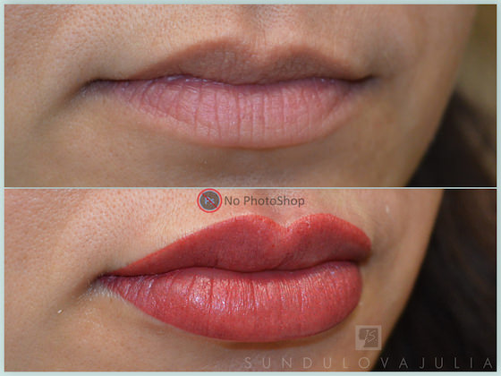 Permanent makeup губ. |Long-Time-Liner